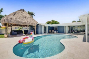 Garden Home in Heaven Sunny Pool Tiki Hut, Hollywood